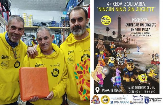 Más de 60 inscritos en la cuarta edición de la Kedá Solidaria ‘Ningún niño sin juguete’ que organizan Los Ruames y Vito Pesca para el próximo domingo