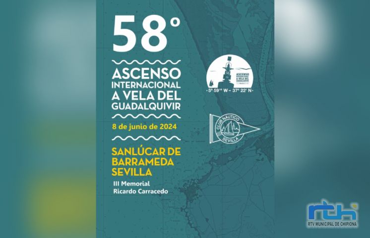 Cinco deportistas del Club de Vela y Regatas Chipiona realizarán el Ascenso Internacional del Guadalquivir el sábado 8 de junio