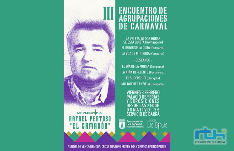 Esta noche vuelve el encuentro de agrupaciones de Carnaval en recuerdo a Rafael Pertoso ‘El Camarón’