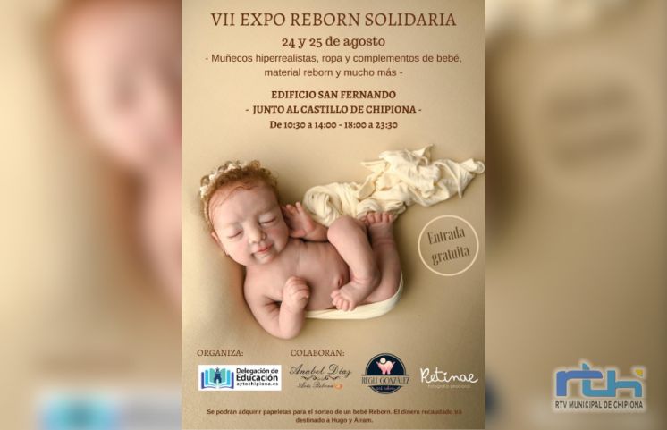 Todo dispuesto la séptima edición de la exposición Reborn Solidaria de Chipiona, que se celebra este fin de semana