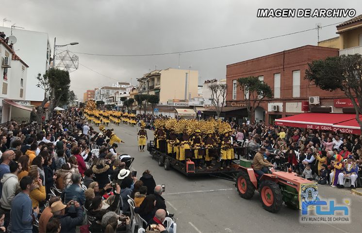 Abierto el plazo de inscripciones para participar y para ejercer de jurado en la cabalgata del Carnaval de Chipiona 2023