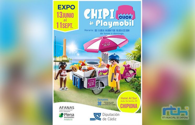 Últimos diez días para visitar la exposición ‘ChipiClick de Playmobil’ que ofrecen Afanas y Diputación en el Hotel Al Sur de Chipiona