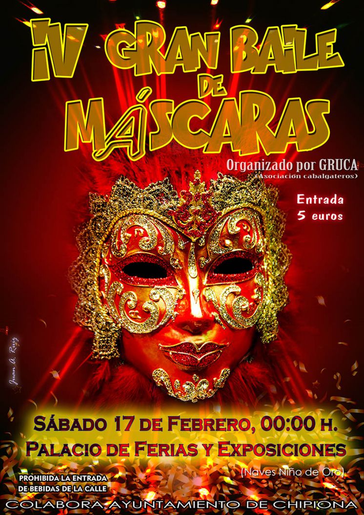 Gruca confía en que siga creciendo su Gran baile de máscaras que este año se celebrará el 17 de febrero