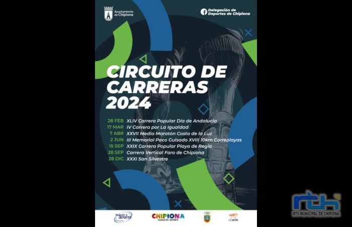 Abierto el plazo de alegaciones a la clasificación final del Circuito de Carreras de Chipiona 2024