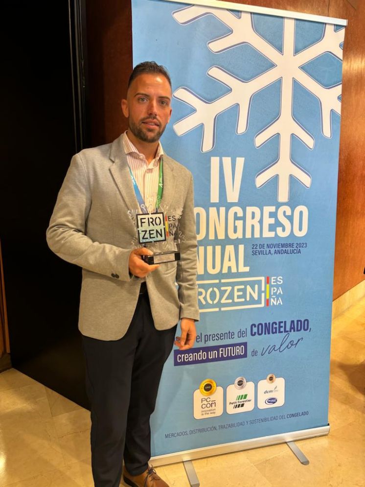 Caromar primer premio nacional a la fabricación de productos congelados en el IV congreso de Frozen España