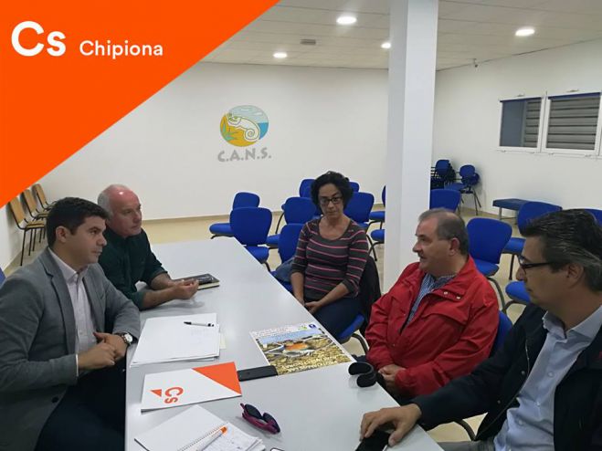 Sergio Romero acompaña a Ciudadanos Chipiona en una nueva reunión con Jarife y CANS