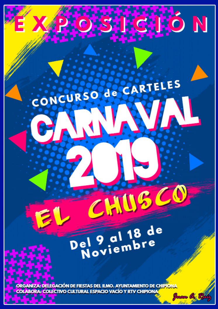 Esta noche se inaugura en El Chusco la exposición de carteles de carnaval