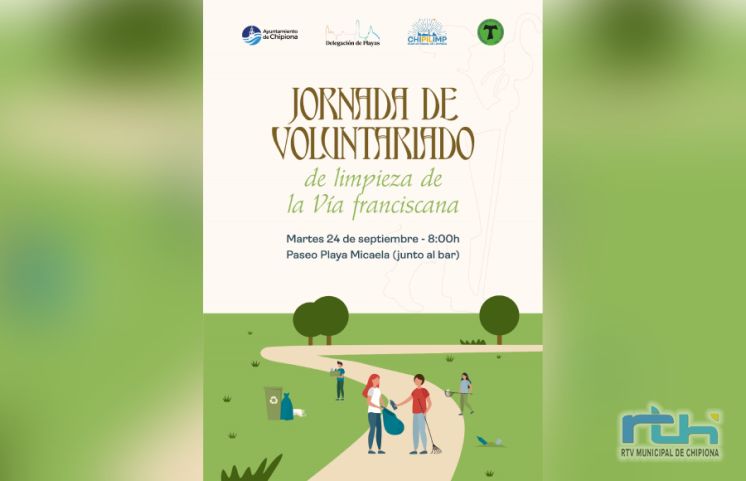 TAU y Playas invitan a colaborar en una jornada de voluntariado para la limpieza de uno de los seis tramos de la Ruta Jacobea Vía Franciscana