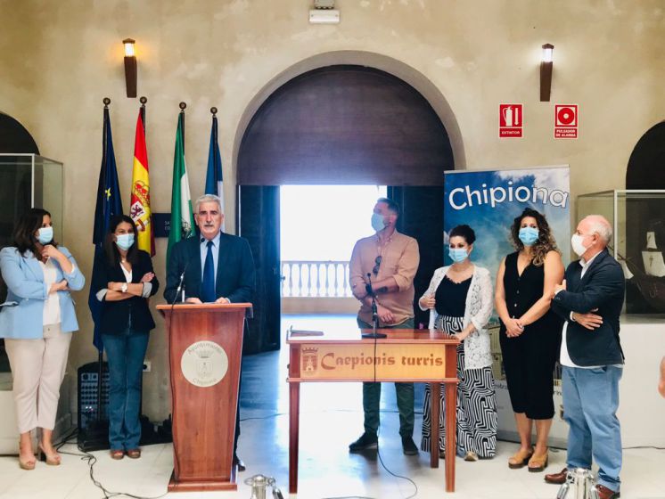 Maria Jesús Herencia visita Chipiona para conocer los proyectos presentados al Plan de Sostenibilidad Turística en Destino