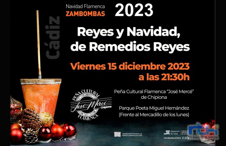 La Peña Flamenca José Mercé de Chipiona celebra esta noche la zambomba flamenca ‘Reyes y Navidad’