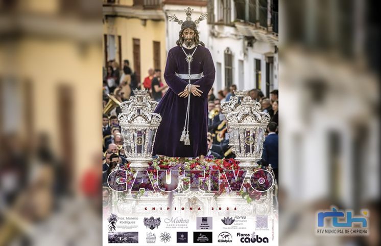 La Hermandad de Nuestro Padre Jesús Cautivo presentó una obra de José Blanco como su cartel de la Semana Santa 2024