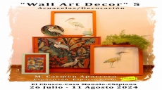 Mari Carmen Aparcero vuelve a la sala de Espacio Vacío con la exposición ‘Wall Art Decor-5’